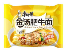 Kang Shi Fu Instant Noodle Golden Stock Beef Flavor 108g