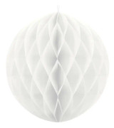 Honeycomb Vit 40cm - PartyDeco