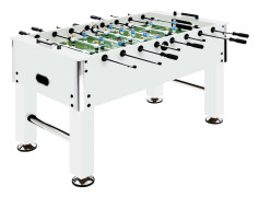 vidaXL Fotbollsbord stål 60 kg 140x74,5x87,5 cm vit