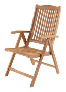 Veronica positionsfåtölj teak Brafab