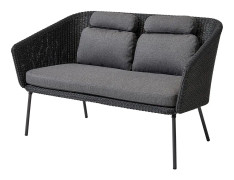 Cane-line, Mega matsoffa Grå inkl. Airtouch dynset