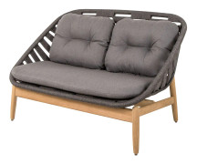 Cane-line, Strington 2-Sits Soffa Inkl. Grey Air Touch Dynor