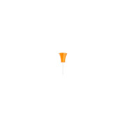 Dezall Lamptop - Tjus Orange skimrande