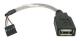 StarTech.com USB 2.0 Cable - USB A Female to USB Moth