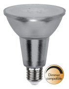 Star Trading LED-lampa E27 PAR30 7,4W(82W) Spotlight Glass, dimbar