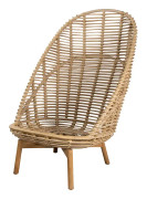 Cane-line, Hive highback fåtölj Natural