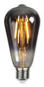 LED-Lampa Lyktlampa, Plain Smoke, E27 2100K 80lm 1,8W(8W)