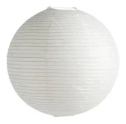 Rice Paper Lampskärm Ø60, Classic white
