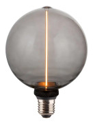 EDGE LED-lampa 2W Glob 125 Smoky E27 dimbar