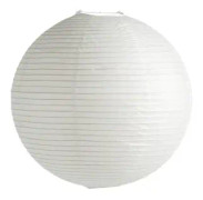 Rice Paper Lampskärm Ø50, Classic white
