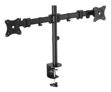 LogiLink Monitorarm dubbel 13-27" 428mm
