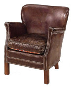 Artwood, Fåtölj Professor Leather Vintage Cigar