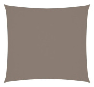 Solsegel oxfordtyg rektangulärt 2,5x3 m taupe - Brun