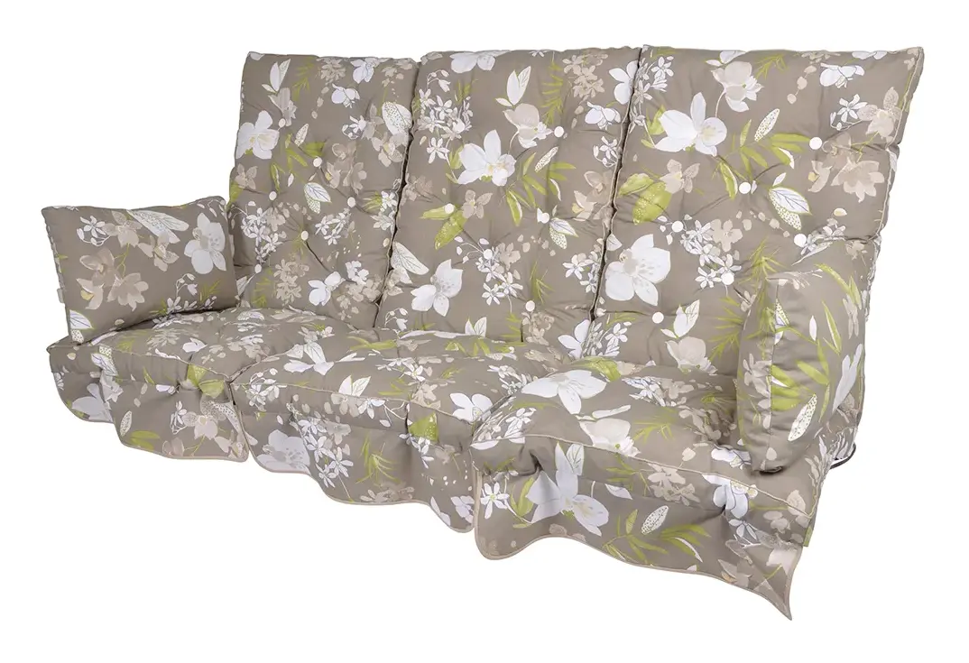 Fritab, Hammockdynor Hög Rygg Beige Botanical