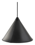Cuero Design Leather Cone Namibia Taklampa 25 cm Black