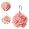 Dusch- och Badsvamp med exfolierande borste 2-pack, Rosa
