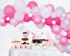 Ballongbåge Pink Party