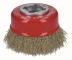 Bosch X Lock Crimped Brass Wire Cup Brush