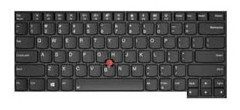 Chicony - Ersättningstangentbord för bärbar dator - med Trackpoint - bakgrundsbelyst - QWERTY - dansk - FRU, CRU - Tier 2