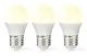 Nedis LED-lampa E27 | G45 | 4.9 W | 470 lm | 2700 | Varm Vit | Retrostil | Matt | 3 st