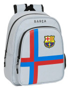 Skolryggsäck F.C. Barcelona Grå (27 x 33 x 10 cm)