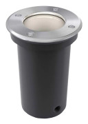 Markbelysning rund 3-pack - Silver