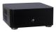 Inter-Tech A80 - Tower - ITX - strömadapter 60 Watt - svart - USB