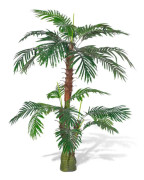 vidaXL Konstväxt Findadelpalm 150 cm