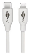 Lightning till USB-C™ laddnings- och synkroniseringskabel, 1 m, vit