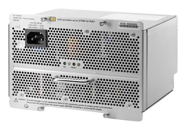 HP E Aruba - power supply - 700 Watt - with C15 PDU Jumper Cord (ROW) Strömförsörjning - 700 Watt - ATX - 80 Plus