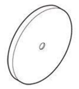 Lemvigh-Muller Cover for light fitting ø75 mm white