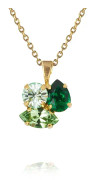Caroline Svedbom - Ana Necklace Gold Majestic Green Combo