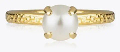 Caroline Svedbom - Natti Ring Gold Pearl