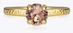 Caroline Svedbom - Natti Ring Gold Light Peach