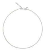 Caroline Svedbom - Mini Zara Necklace Rhodium Crystal