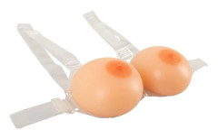 Cottlelli Collection: Strap-On Silicone Breasts