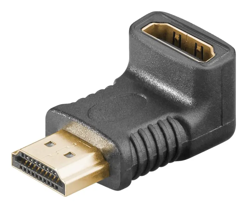 hbb HDMI adapter 90 grader vinkel framåt