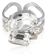 Caroline Svedbom - Mini Carolina Ring Rhodium Crytsal