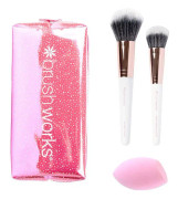 Brushworks Travel Makeup Brush & Sponge Set