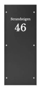Skylt till Flexbox Nikolai Svart - NCS S 9000-N