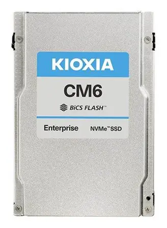 Kioxia CM6-R Series KCM61RUL3T84 - SSD - Enterprise Read Intensive - 3840 GB - U.3 PCIe 4.0 (NVMe)