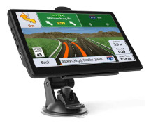 GPS navigator med 7tums skärm och fm-sändare