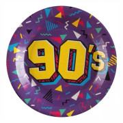 Papperstallrikar 90's Party