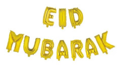 Ballonggirlang Eid Mubarak Guld