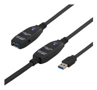 15m 9-stifts USB typ A Hona 9-stifts USB typ A Hane