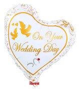 On Your Wedding Day Folieballong