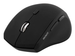  MS-805 - Deltaco MS-805 - Mus - optisk - 5 knappar - trådlös - trådlös USB-mottagare - svart