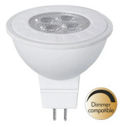 Dimmerkompatibel LED Spotlight, Räfflad, GU5.3, 2700K, 350lm, Varmvit