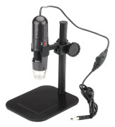 USB-mikroskop med 1000x zoom, justerbar fokus, LED-belysning, 1280x1024, 30 fps