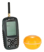 Fiskdetektor med Trådlöst ekolod, Bakgrundsbelyst 2.75" LCD